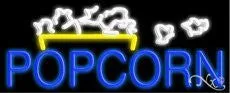 Popcorn Neon Sign (Glass Tubing)