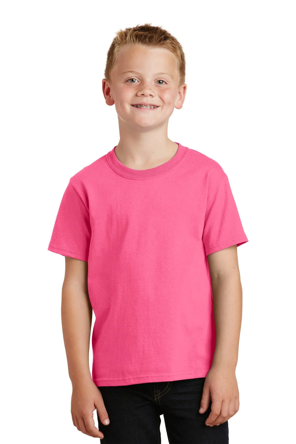 Port & Company - Youth Core Cotton Tee. PC54Y