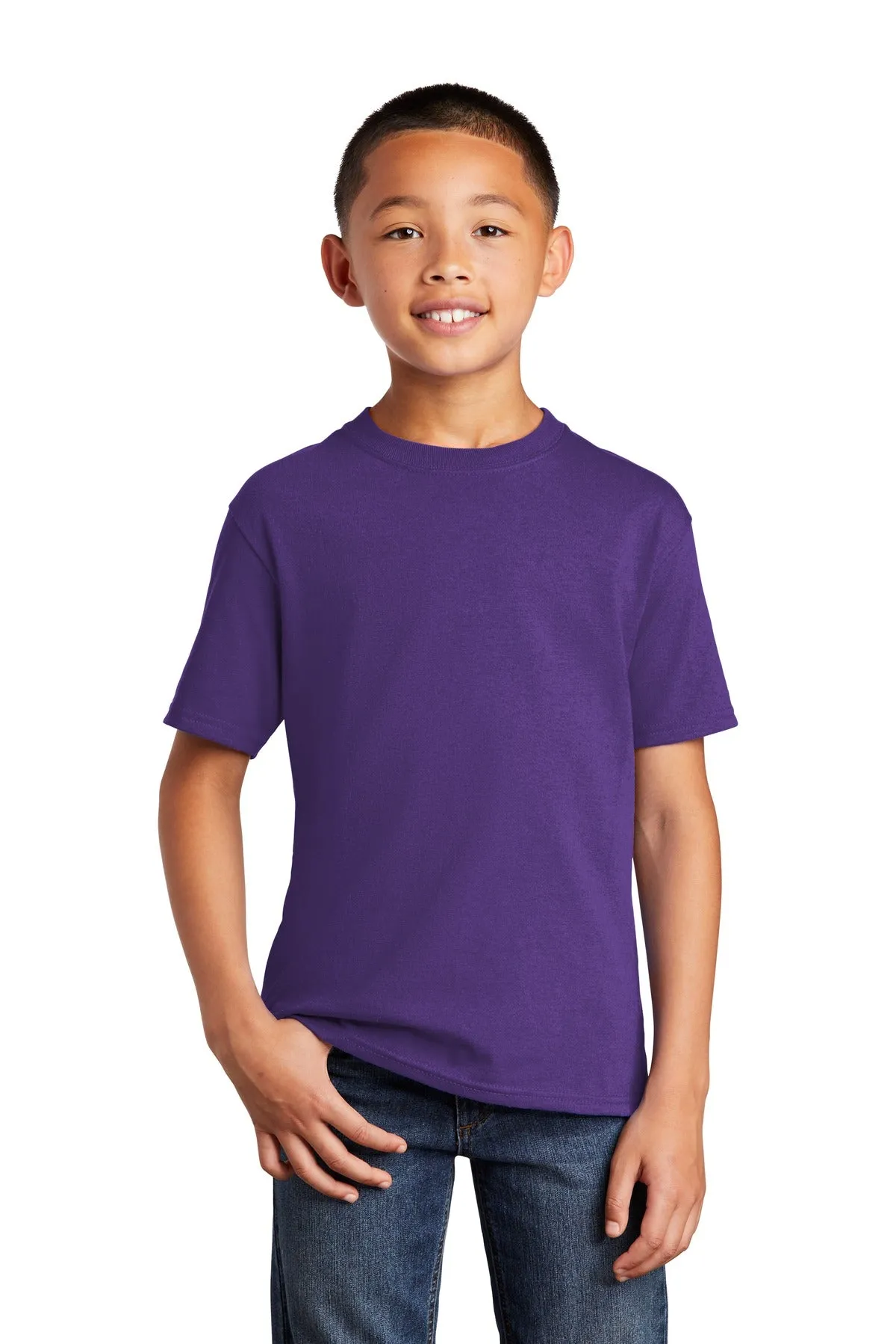 Port & Company - Youth Core Cotton Tee. PC54Y