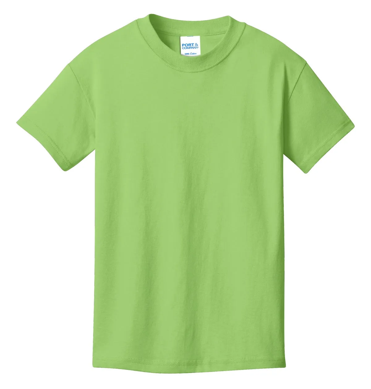 Port & Company - Youth Core Cotton Tee. PC54Y