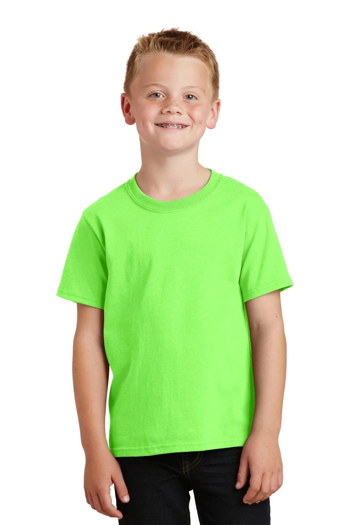 Port & Company - Youth Core Cotton Tee. PC54Y