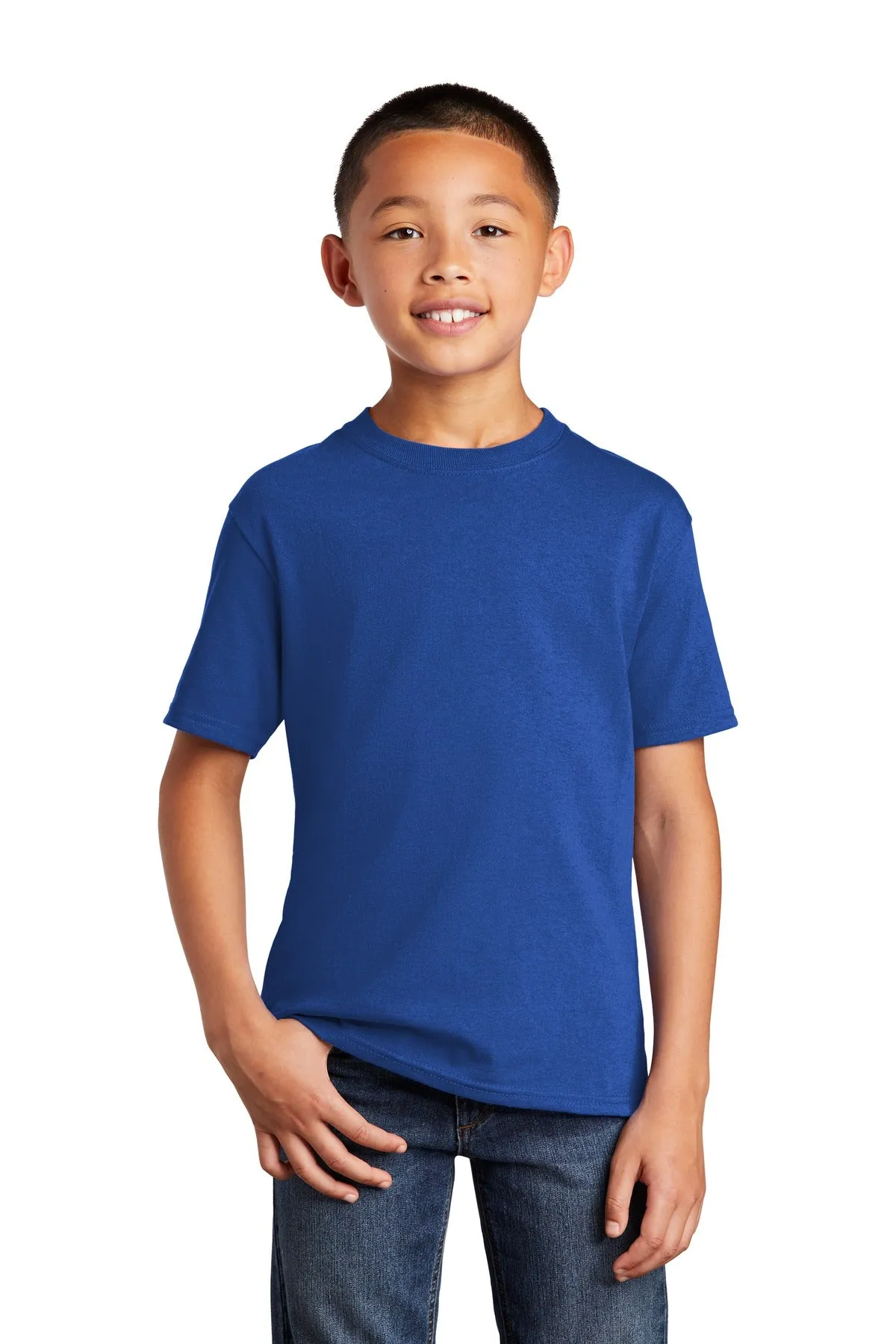 Port & Company - Youth Core Cotton Tee. PC54Y