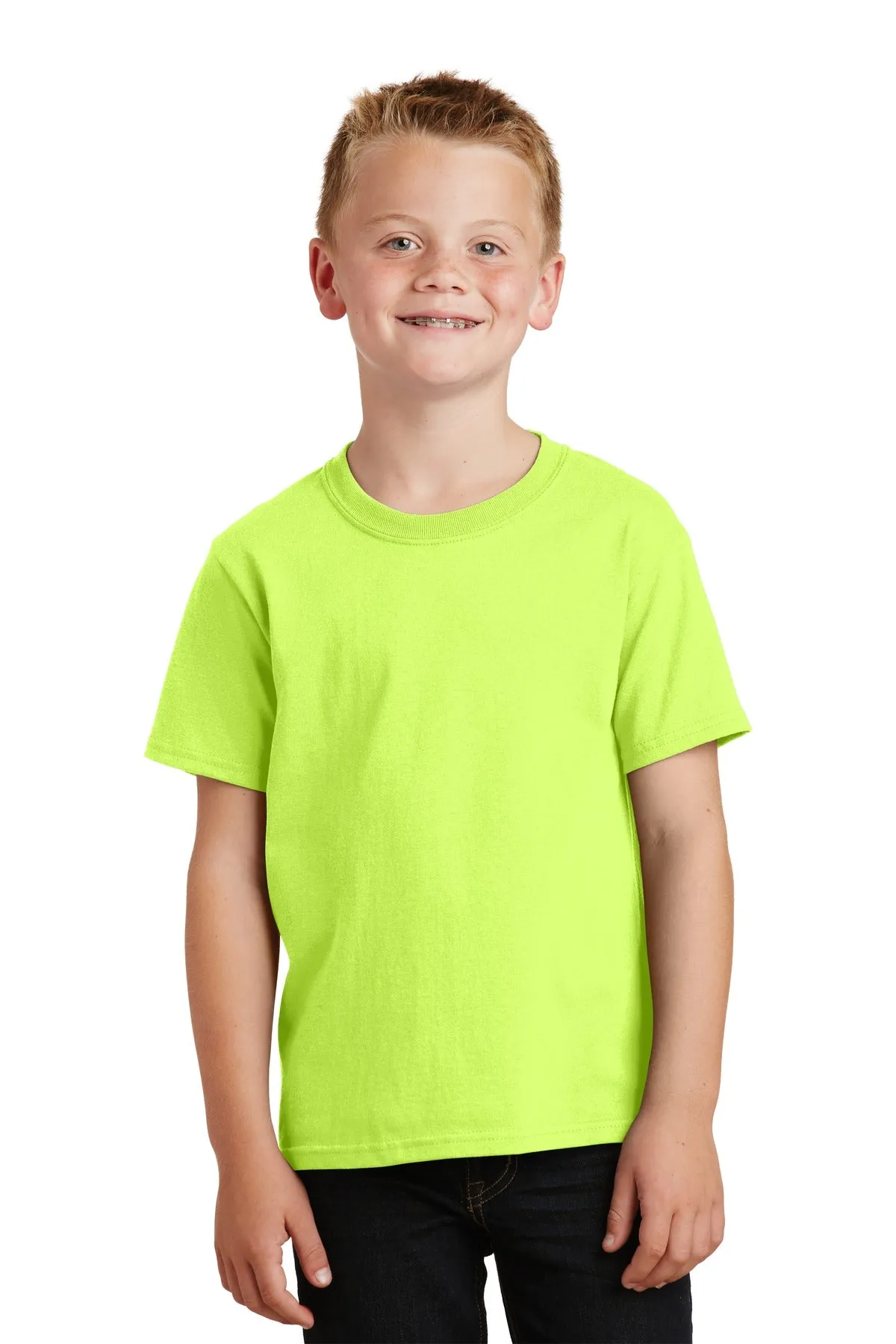 Port & Company - Youth Core Cotton Tee. PC54Y