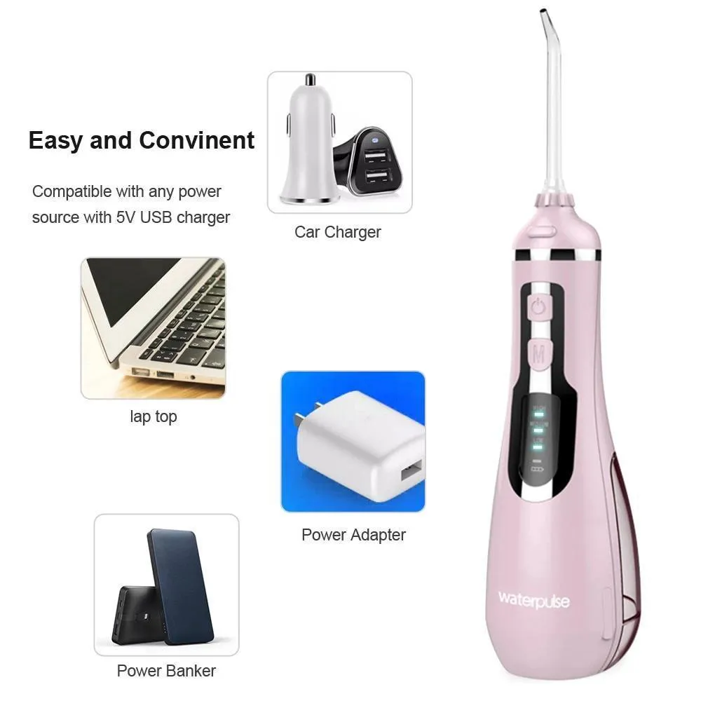 Portable Oral Irrigator Dental Flosser