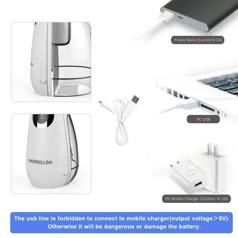 Portable Oral Irrigator Dental Flosser
