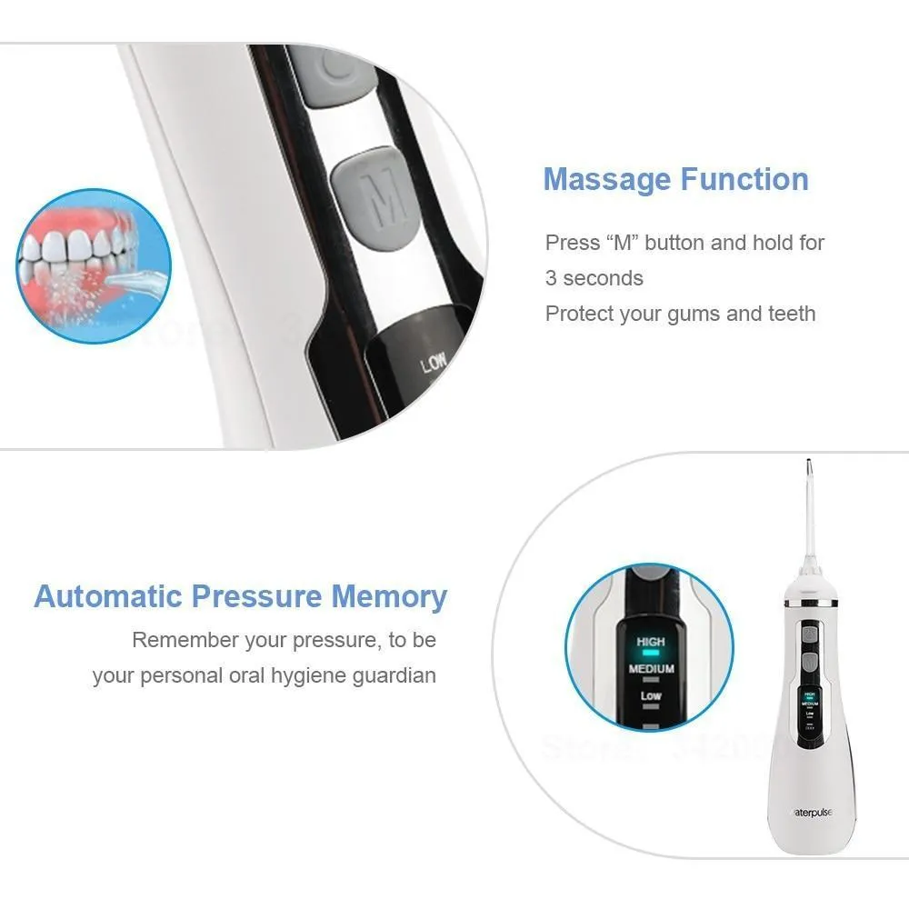 Portable Oral Irrigator Dental Flosser