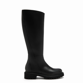 Airflow Ventilation kind Vend?me Riva black calfskin leather boots