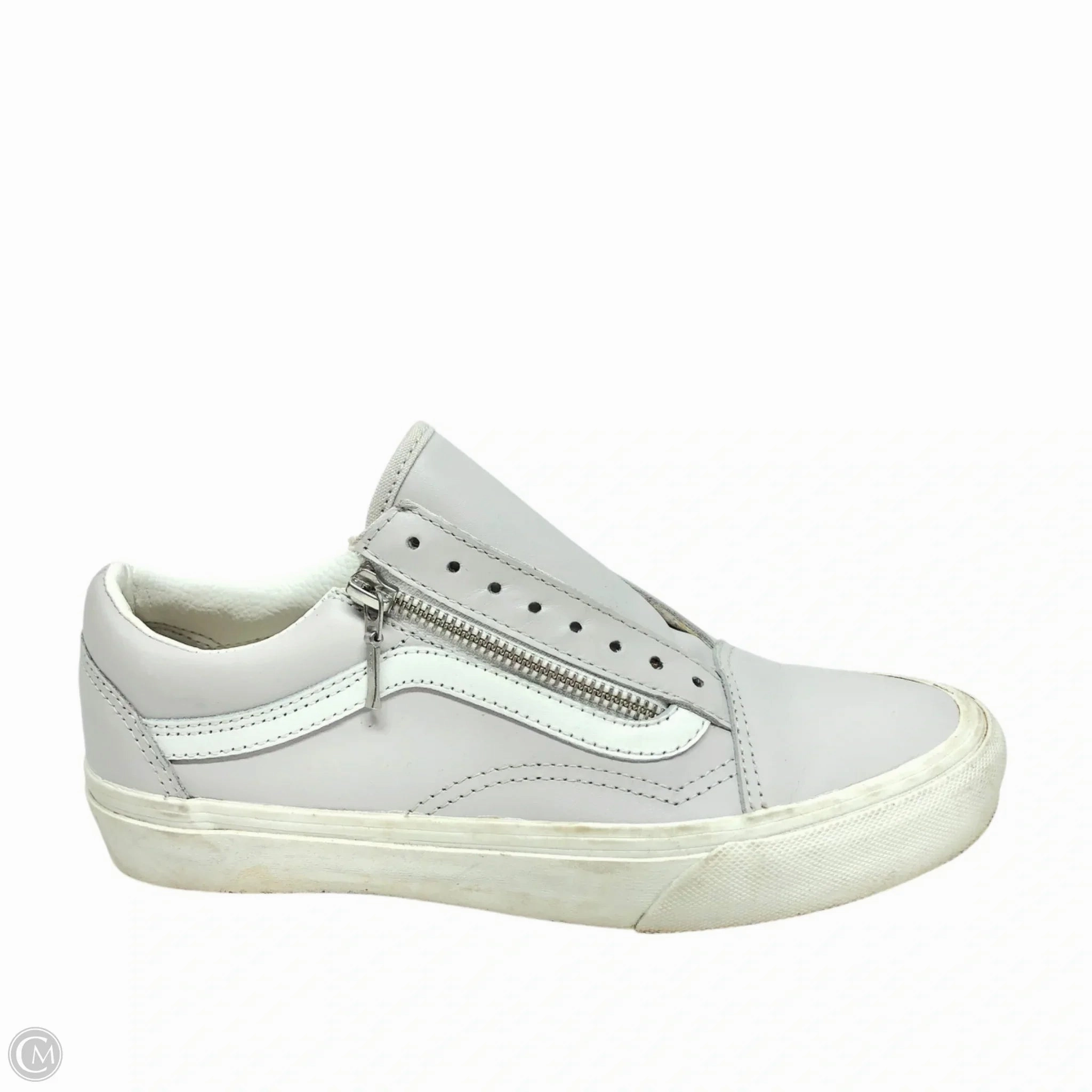 Weather Friendly Relax Mode Shoes Sneakers By Vans In Grey, Size: 8