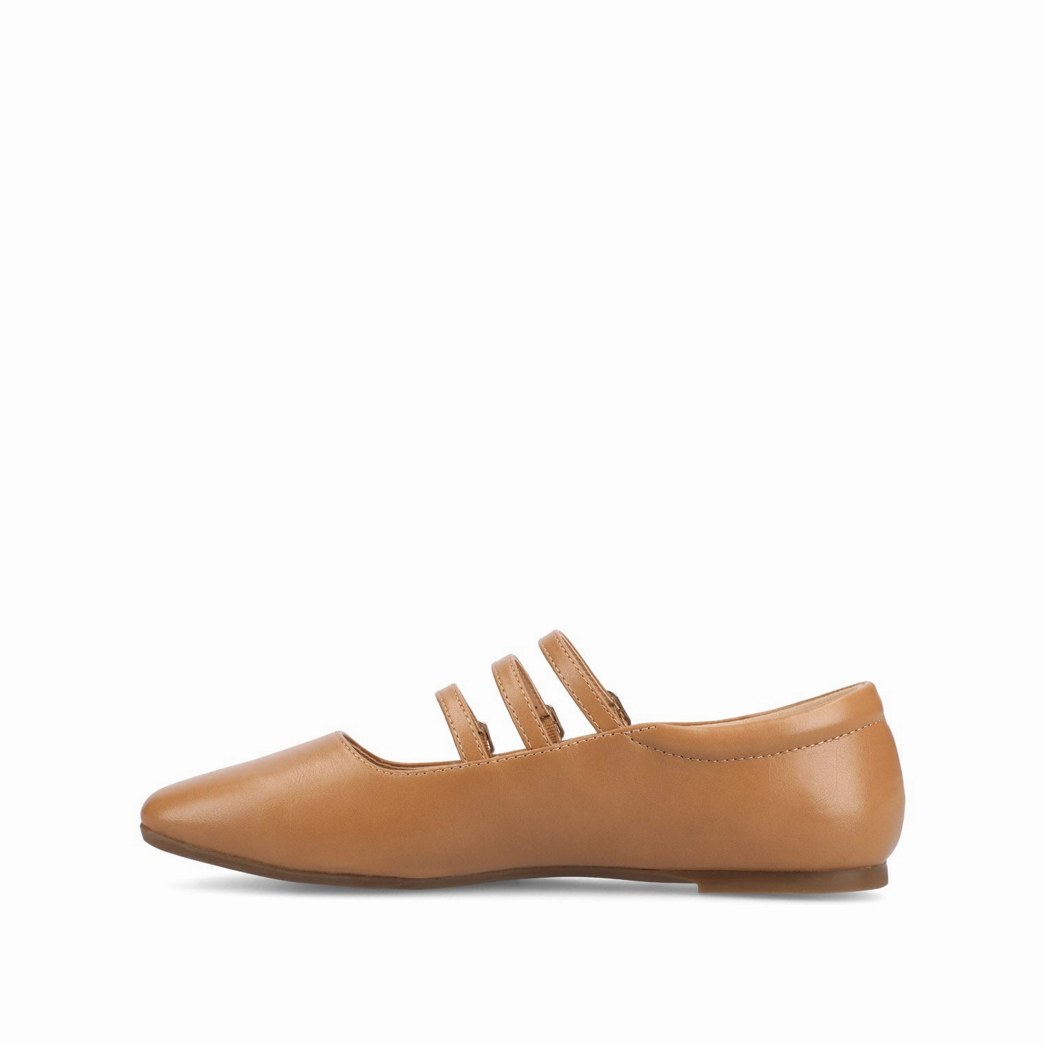 Practical Footwear DARLIN VEGAN LEATHER FLATS IN WIDE Daily Guard Soft Touch