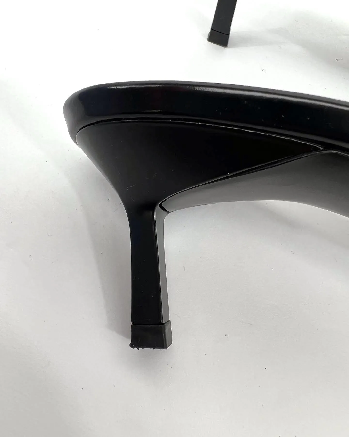 PRADA POINTED TOE MID HEEL MULES