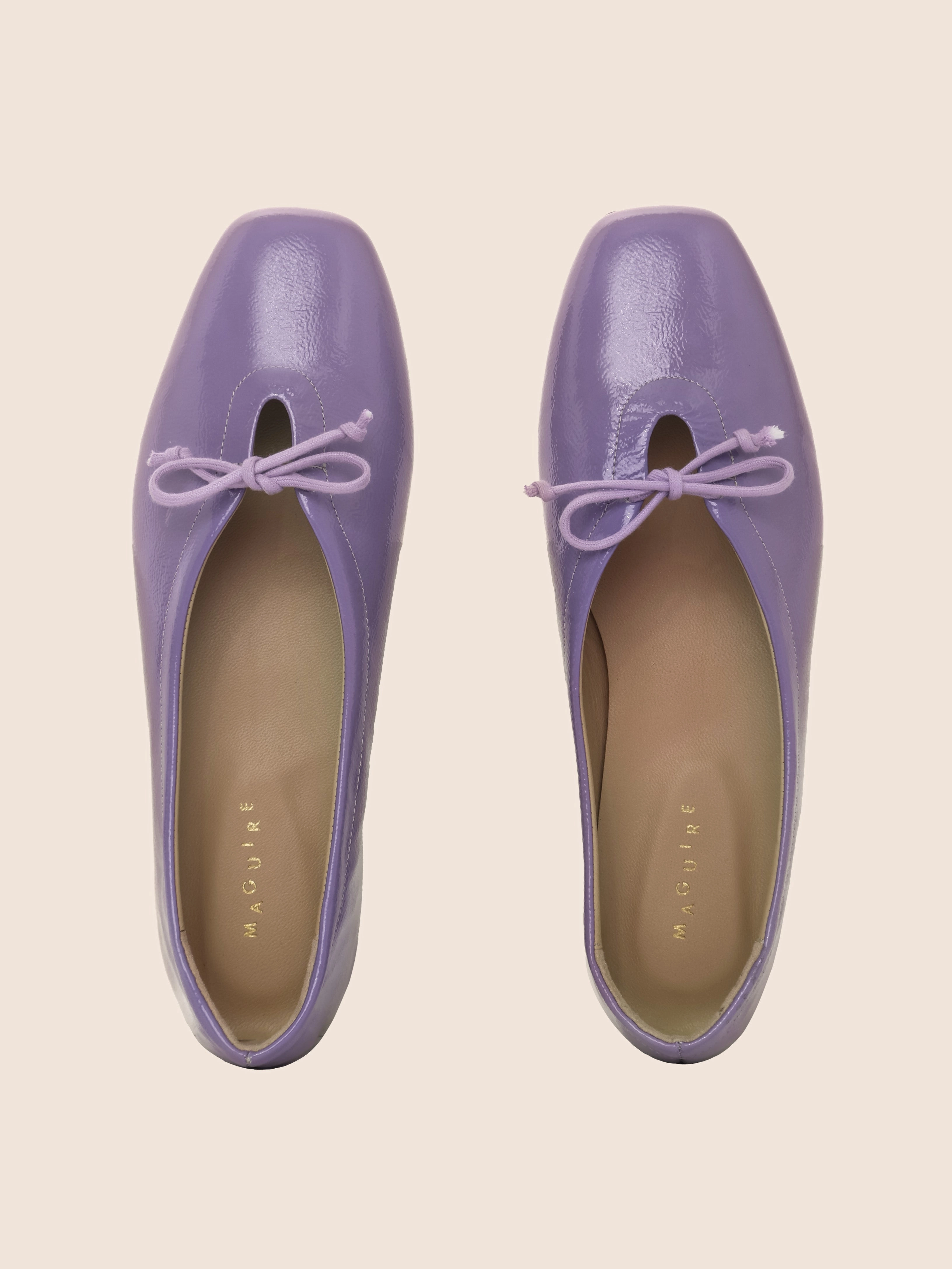 Prato Violet Ballerina Airy Sole Hope Walk