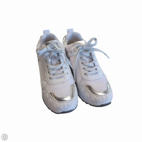 Shoes Sneakers By Michael By Michael Kors In White, Size: 6 Comfort Runner Bold Design