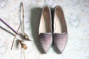 prism ballet in grey & silver