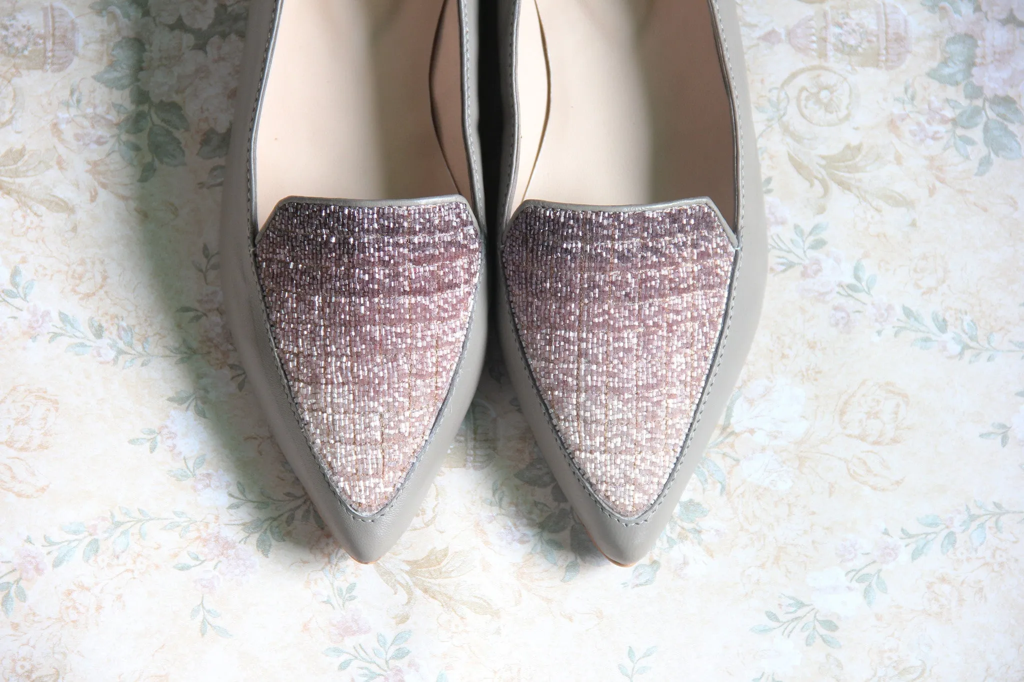 prism ballet in grey & silver