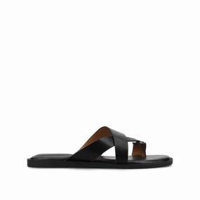 Street Style PRIZZIE SLIP ON FLAT SANDALS