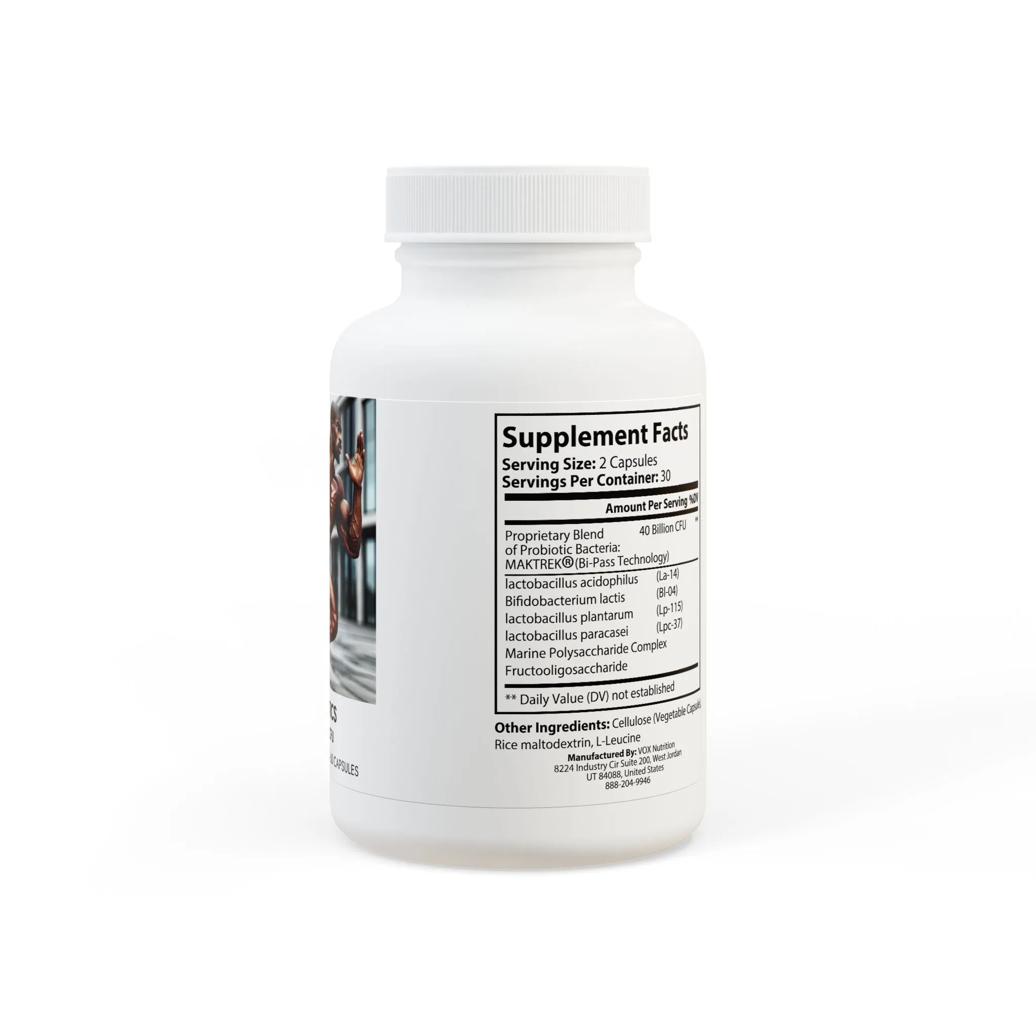 Probiotics Supplement (60 Capsules)