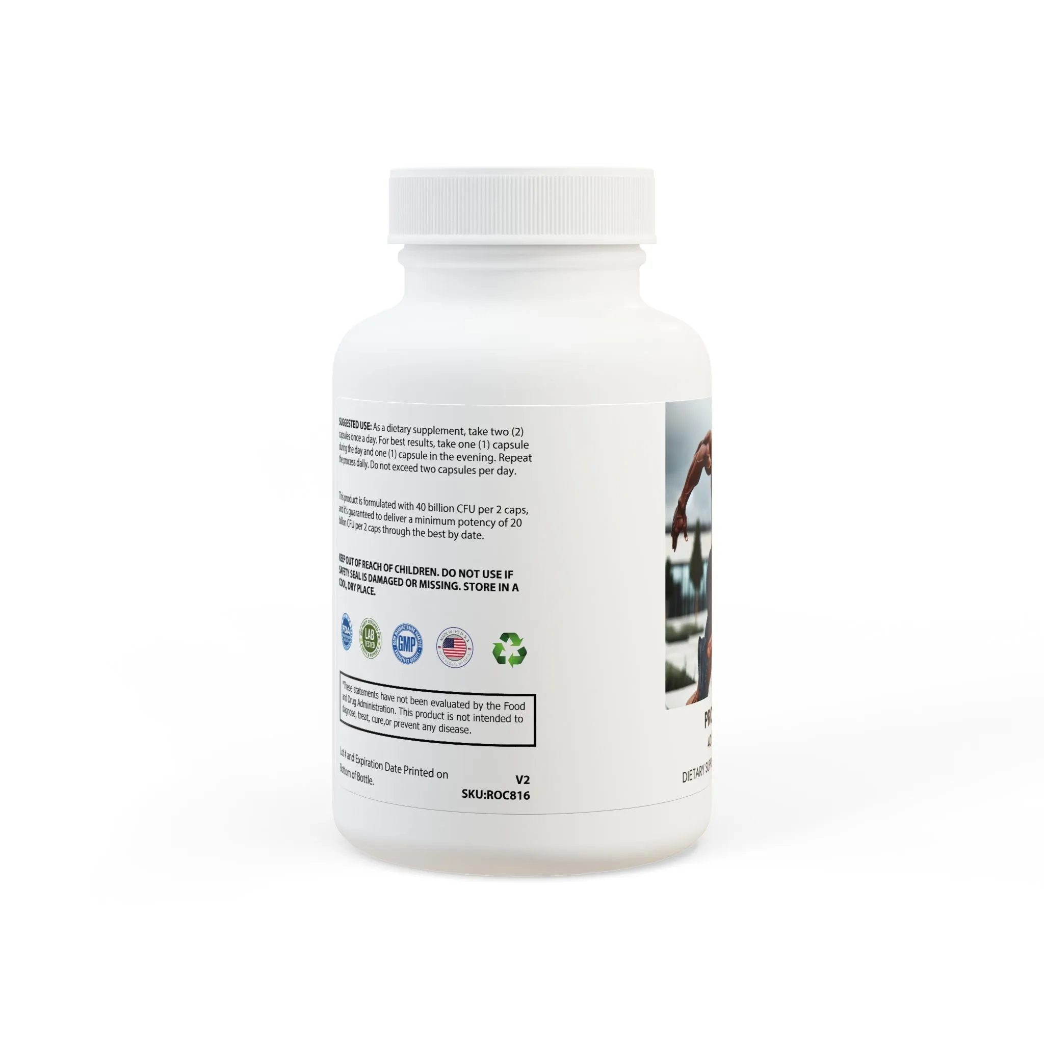 Probiotics Supplement (60 Capsules)