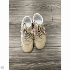 Athletic Touch Shoes Sneakers By Madden Girl In Brown & Pink, Size: 7