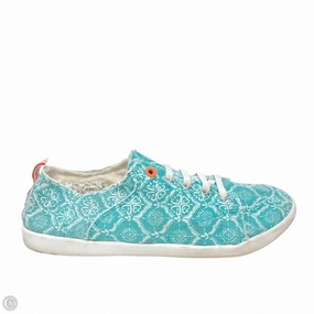 Shoes Sneakers By Vionic In Teal, Size: 11 Daily Training Ventilated Arch Support