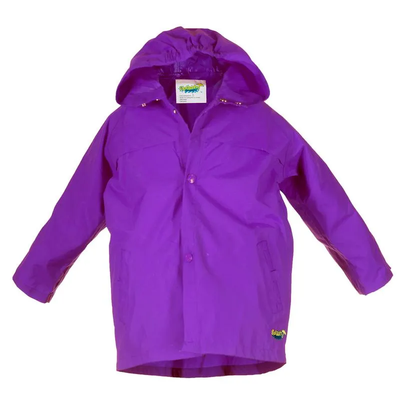 PVC-FREE Nylon Raincoats-Snap Closure