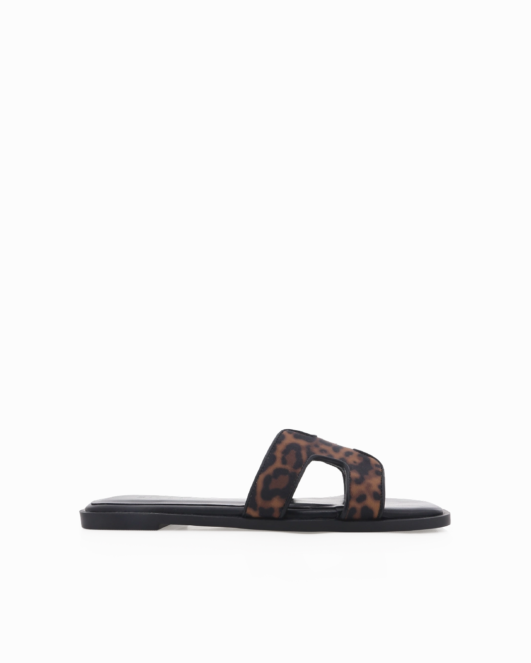 Relaxed Walk Open Wear GORDY - LEOPARD-BLACK