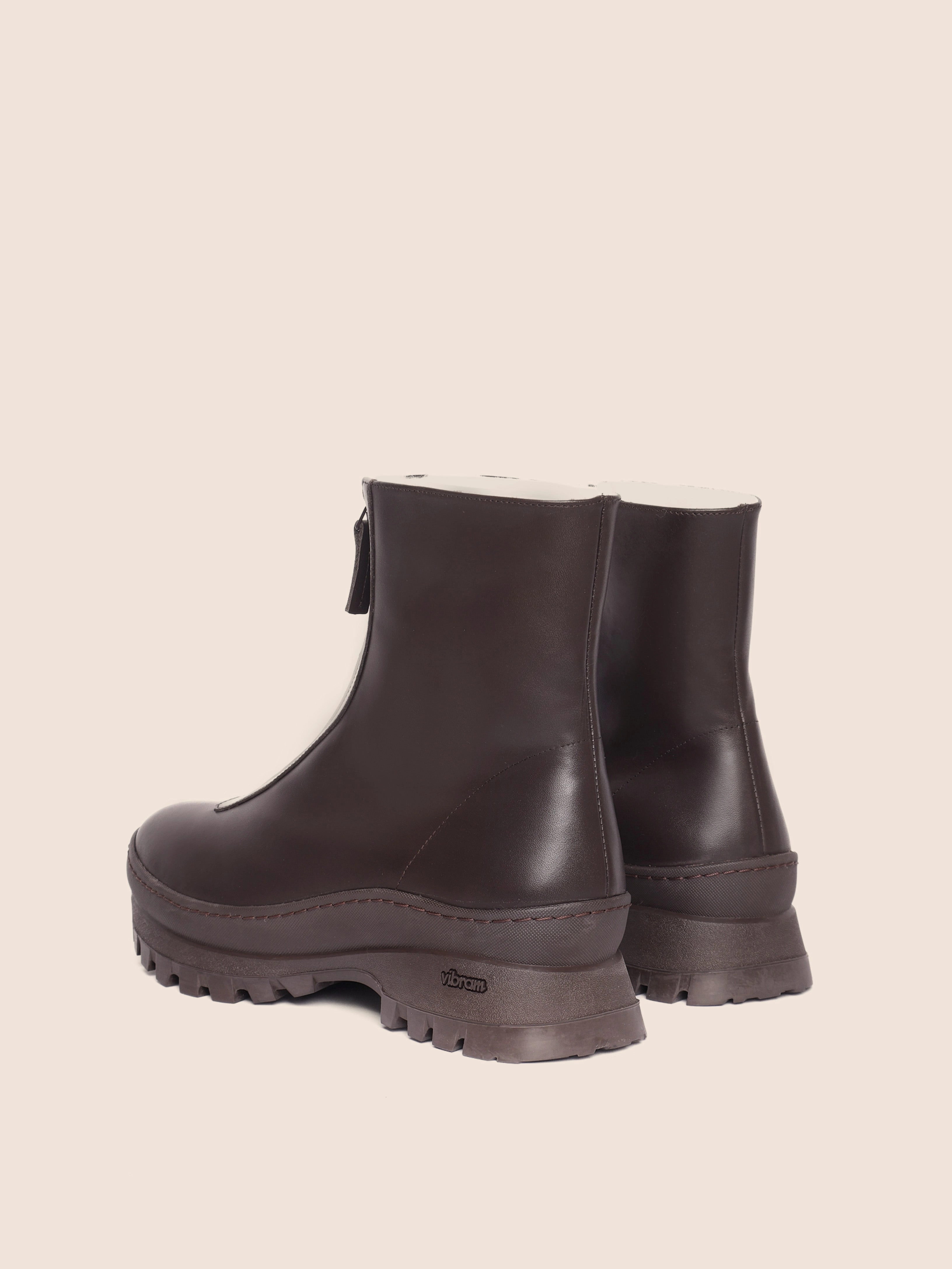 Cushioned Base Estrella Brown Lined Boot