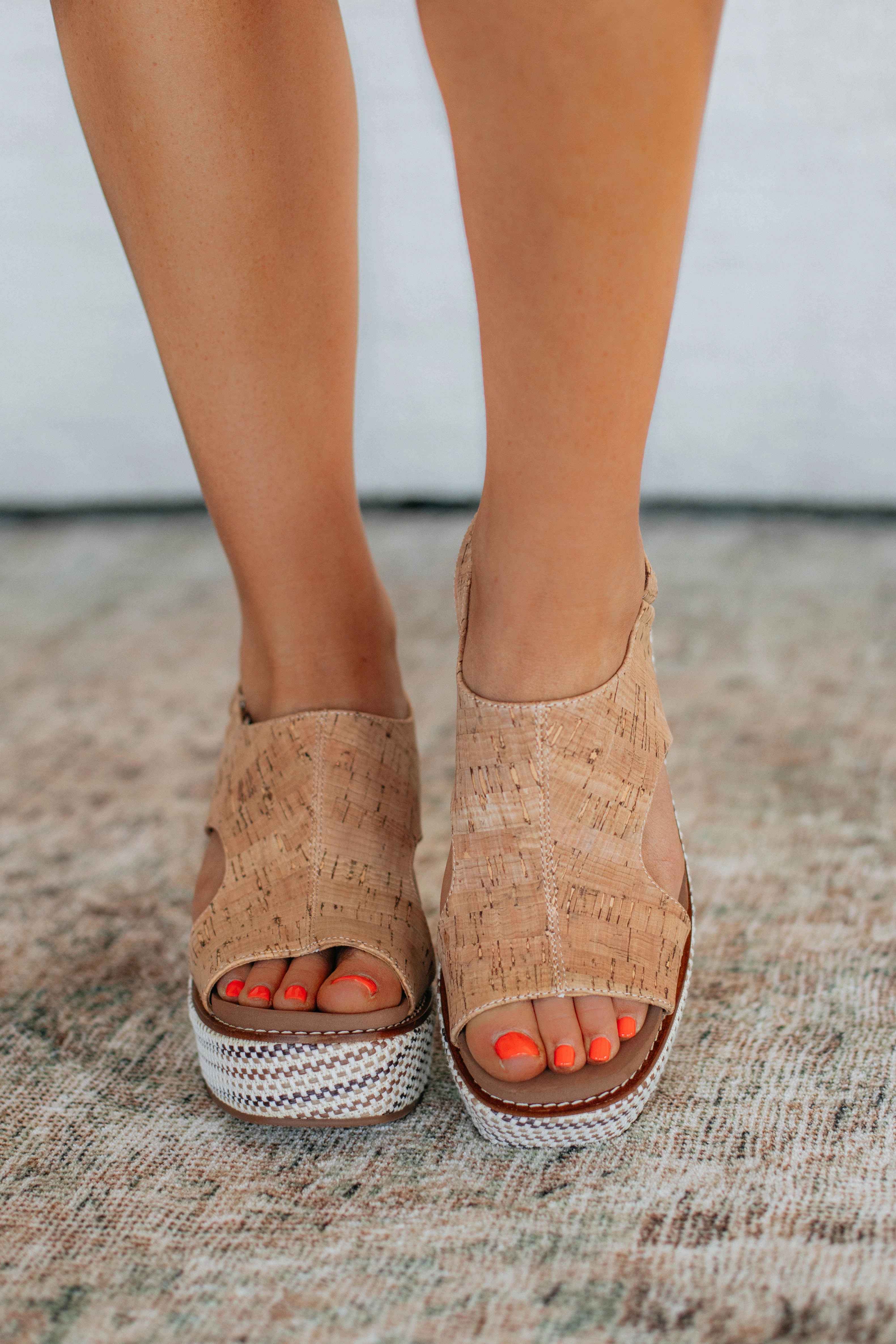Sweet Direction Wedges - Cork Fit