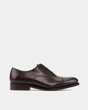 Work Hours Ashford Dark Brown Cap Toe Oxford - 675