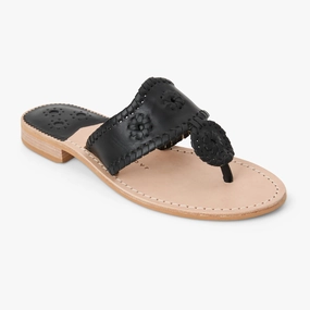 Jacks Leather Flat Sandal Wraparound Design festival look