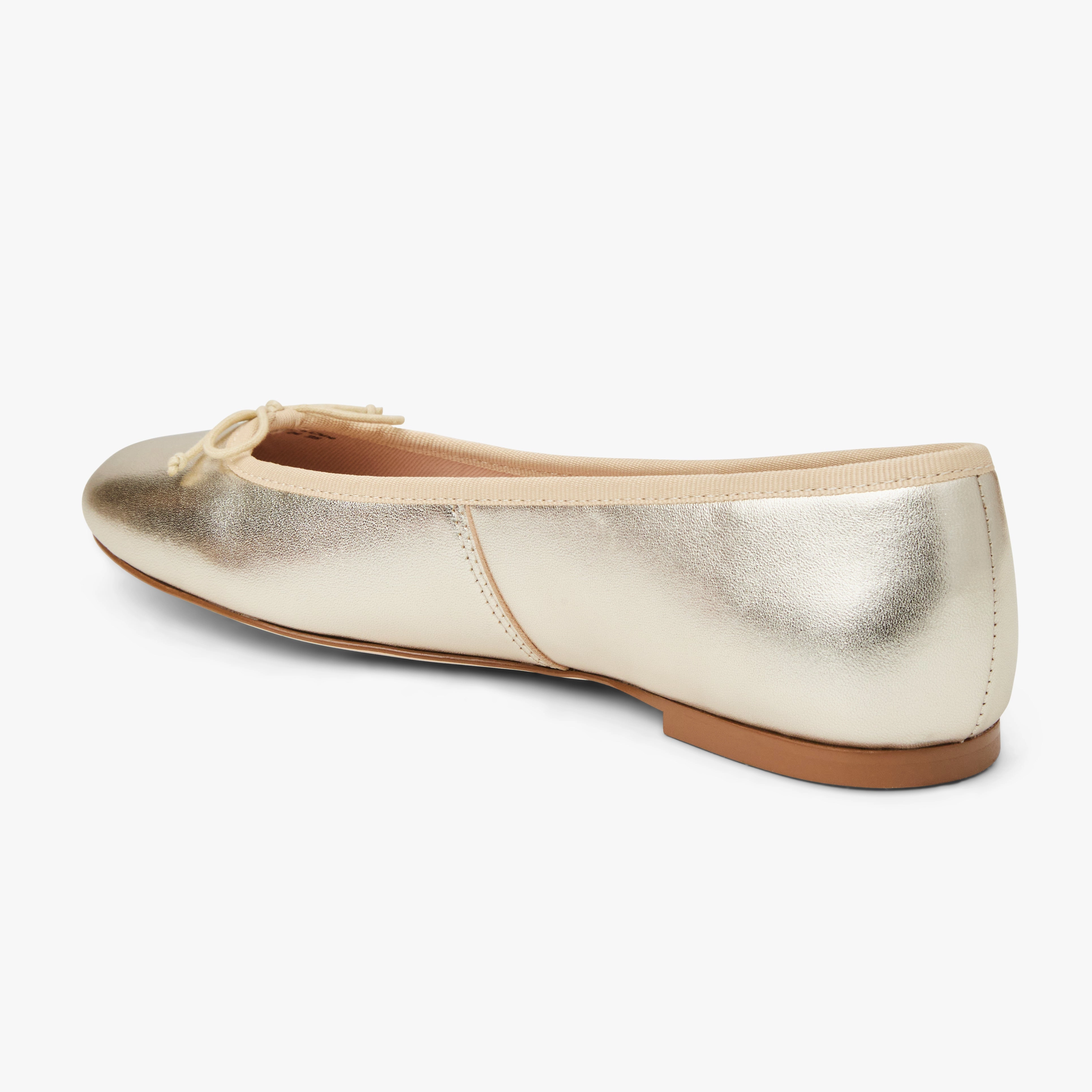 Dusk Light Bettie Leather Ballet Flat