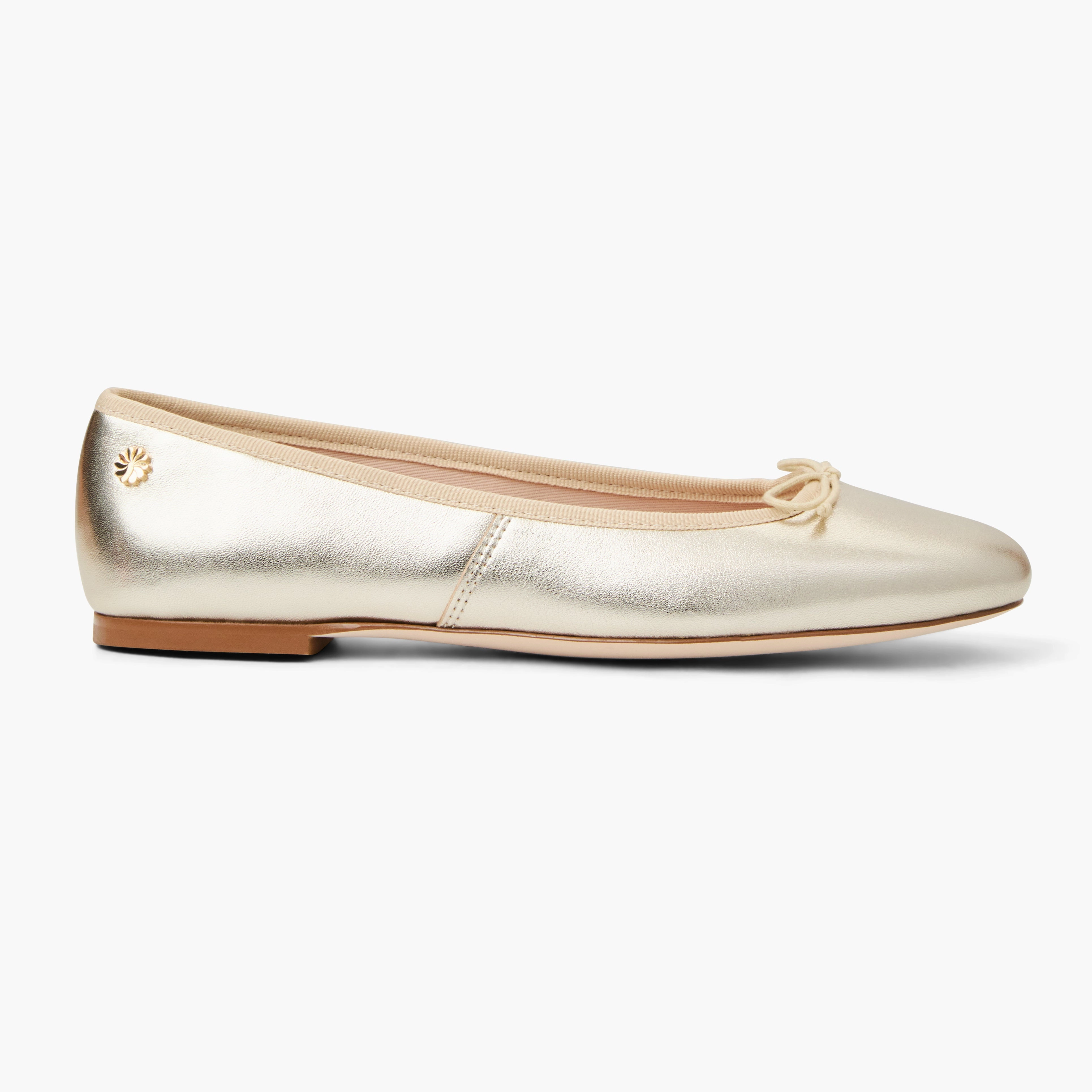 Ankle Support Recycle Safe Bettie Leather Ballet Flat