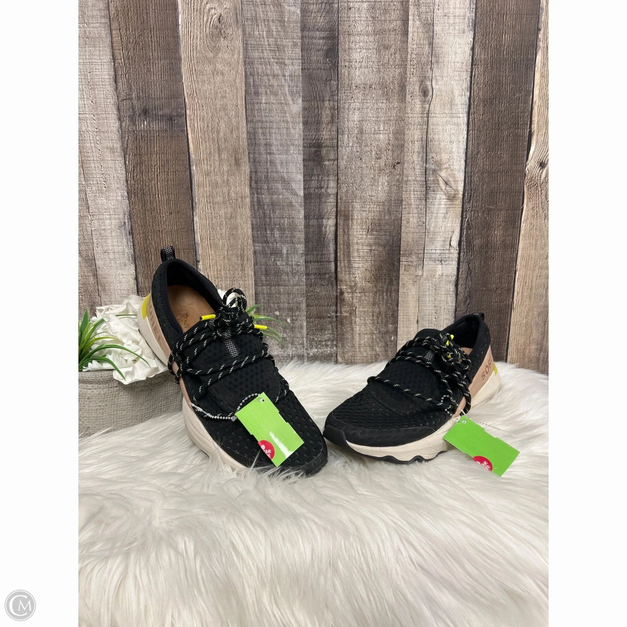 Shoes Sneakers By Sorel In Black, Size: 8.5 Impact Resistant Midsole Responsive Control