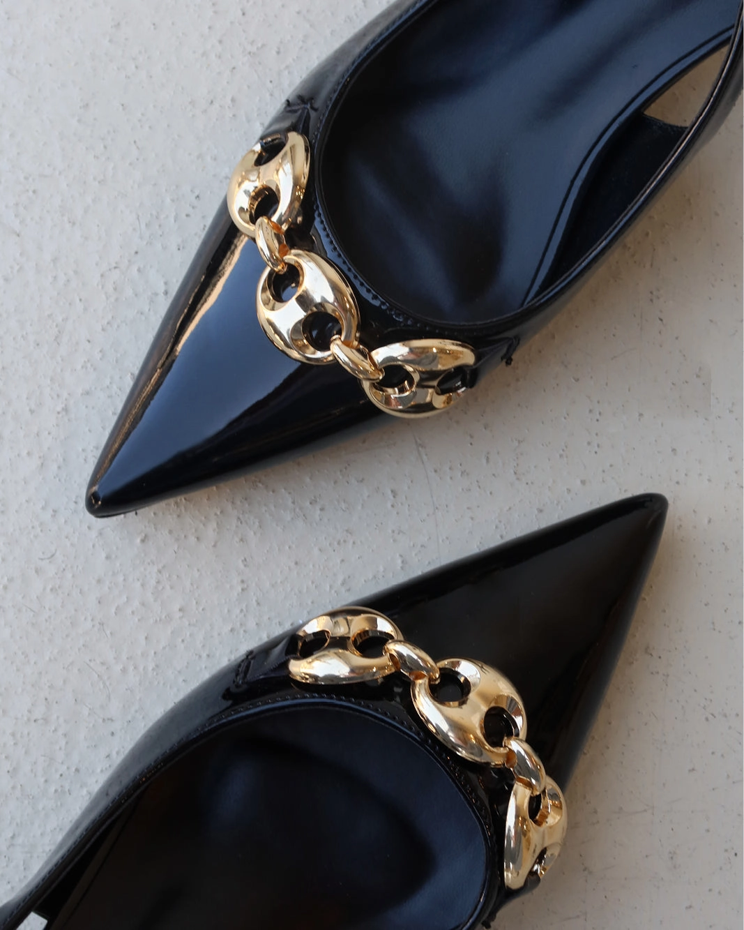 QUINBELLA - BLACK PATENT Business Look