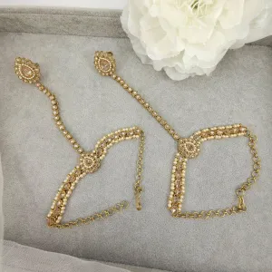 Rabya Antique Polki Hand Pieces