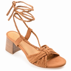 RAILEE STRAPPY HEELED SANDALS IN SUEDE Comfortable Footwear For Outdoors