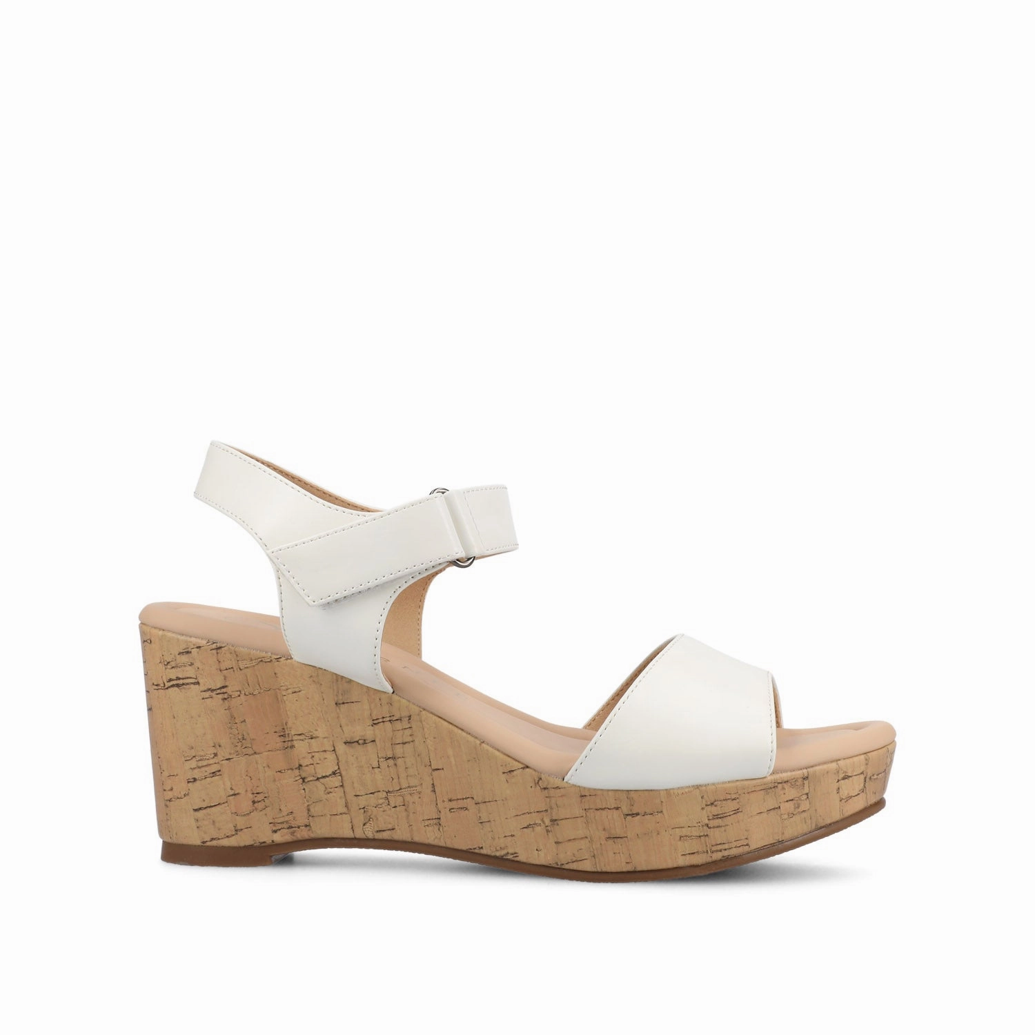 Sporty Footwear Quick Release Buckle Mechanism RANAE WEDGE HEELED SANDALS