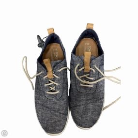 Shoes Sneakers By Toms In Blue & White, Size: 8.5 Thermoregulating Layers Neutral Motion Control