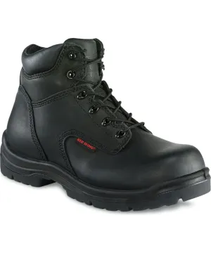 Red Wing Shoes Men’s 6-inch Composite Toe Work Boots (2234) - Black Yukon Leather