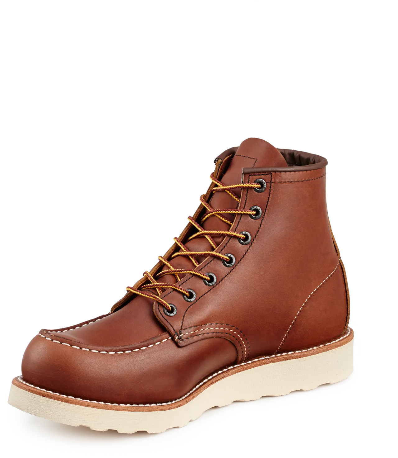 Red Wing Shoes Men's Classic 6-inch Moc Toe Boots (10875) - Original Leather