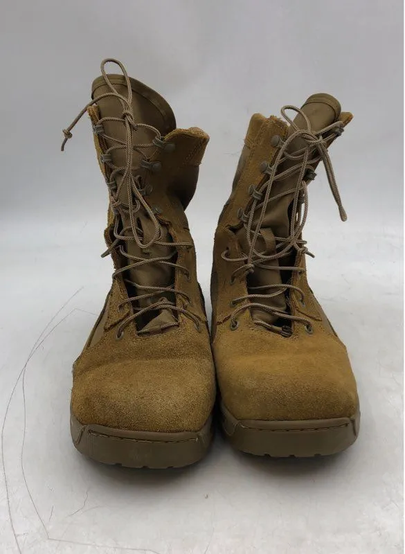 Reebok Men's Strikepoint CM8940 Tan Leather Combat Boots - Size 11.5 M