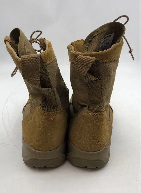 Reebok Men's Strikepoint CM8940 Tan Leather Combat Boots - Size 11.5 M
