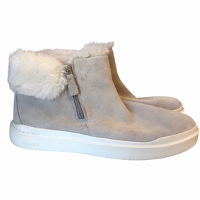 Boots Ankle By Cole-Haan In Ivory, Size:11 Modern Form