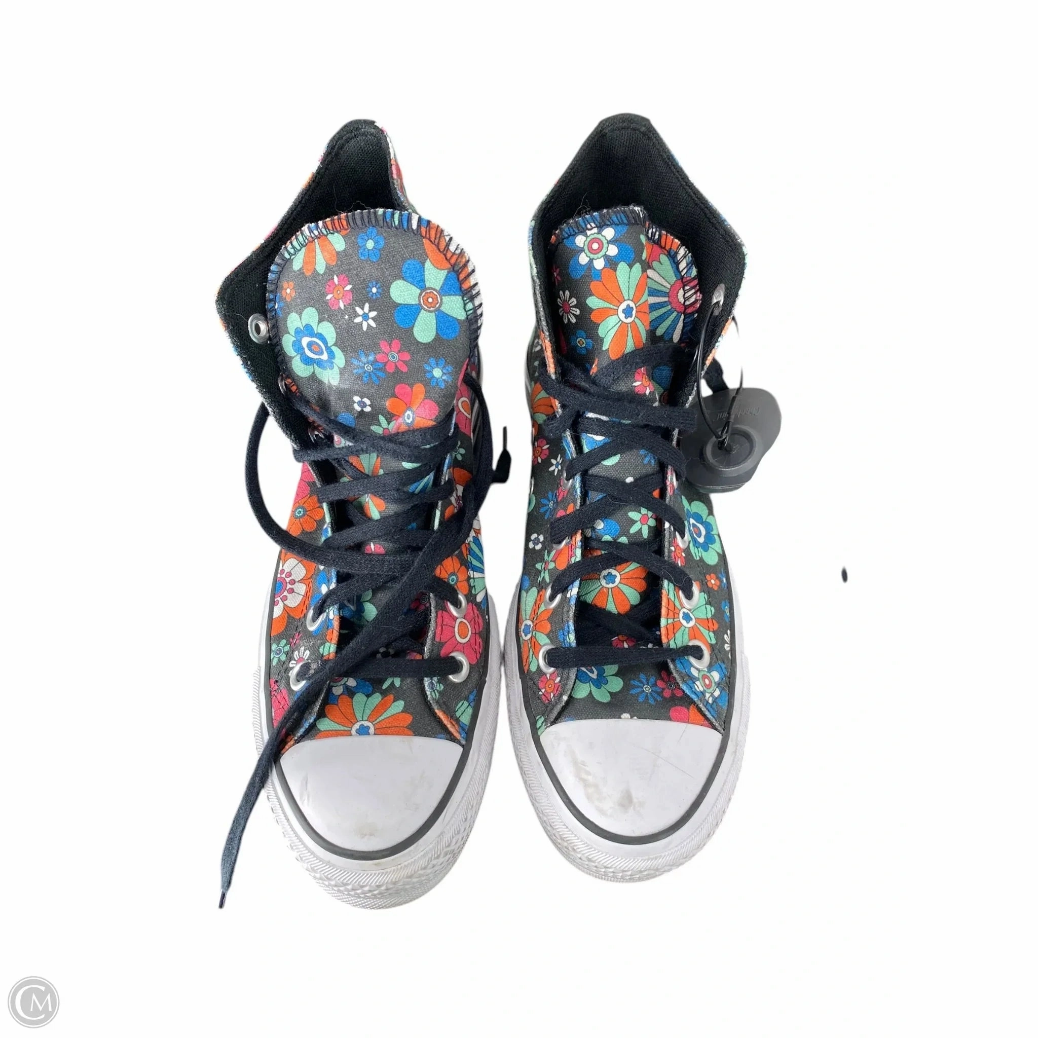 Shoes Sneakers By Converse In Floral Print, Size: 8 Ankle Collaboration