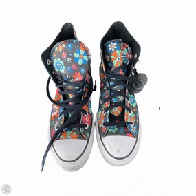 Shoes Sneakers By Converse In Floral Print, Size: 8 Ankle Collaboration