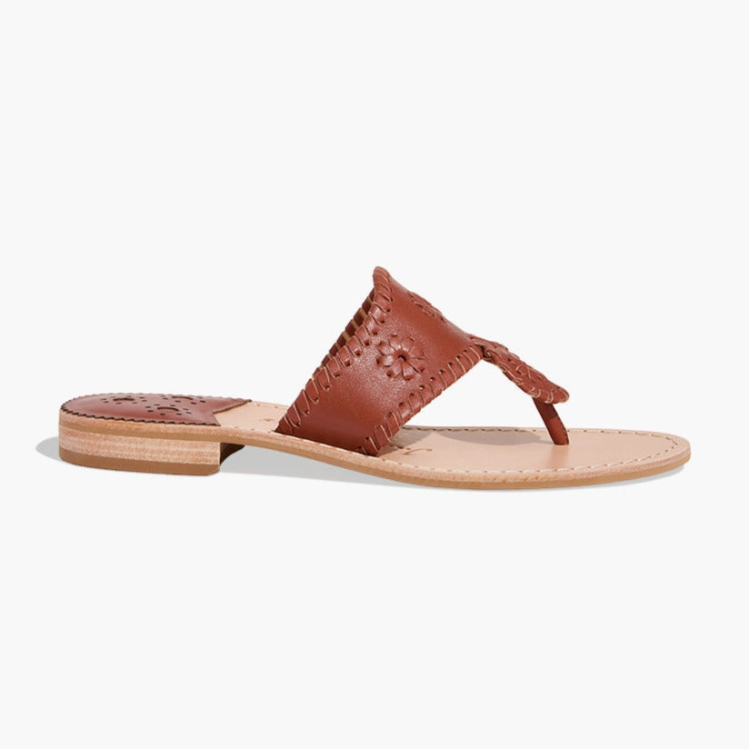 Everyday Comfort Light Travel Shoes Jacks Leather Flat Sandal