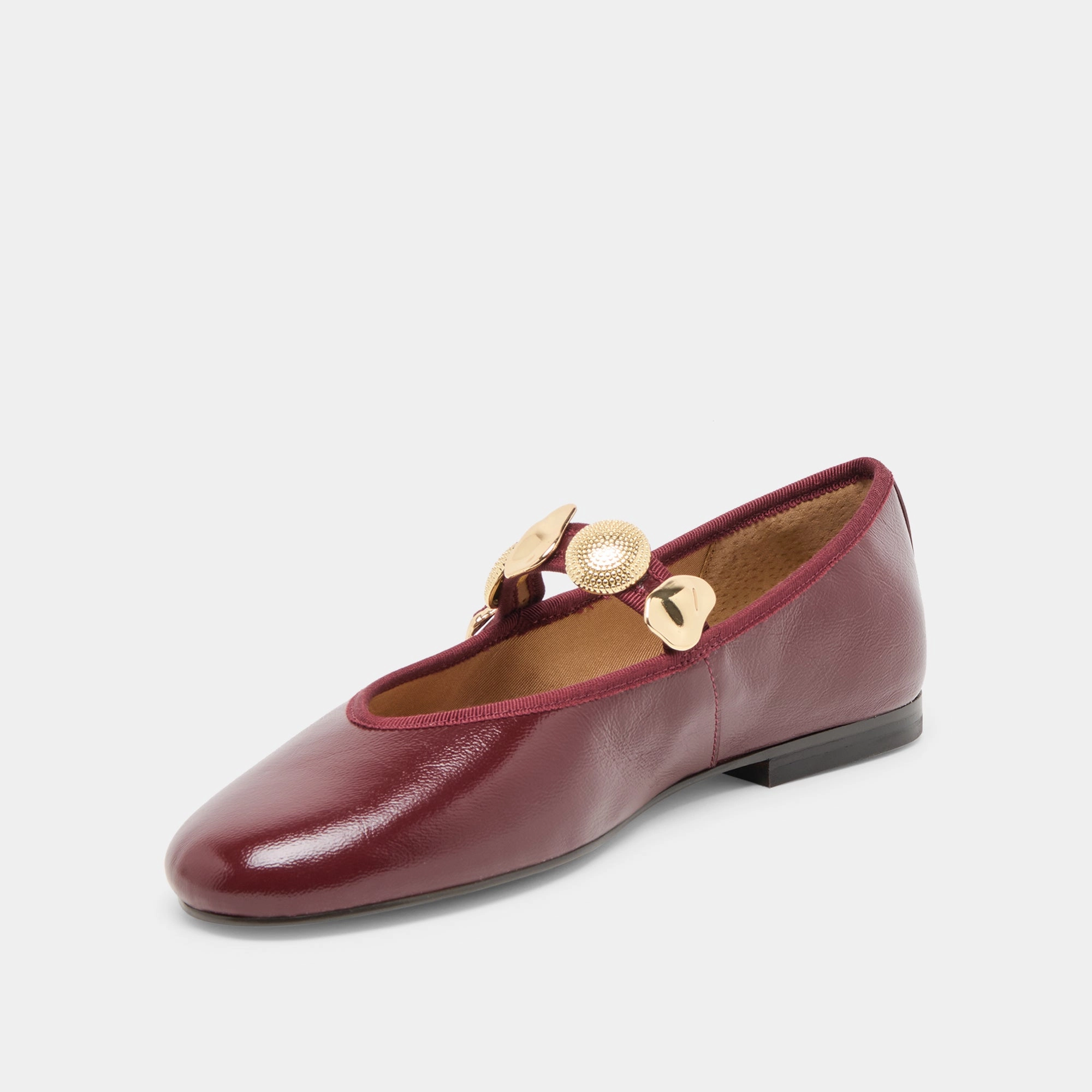 Harvest Walk Breathable Ventilation RELAN BALLET FLATS OXBLOOD LEATHER