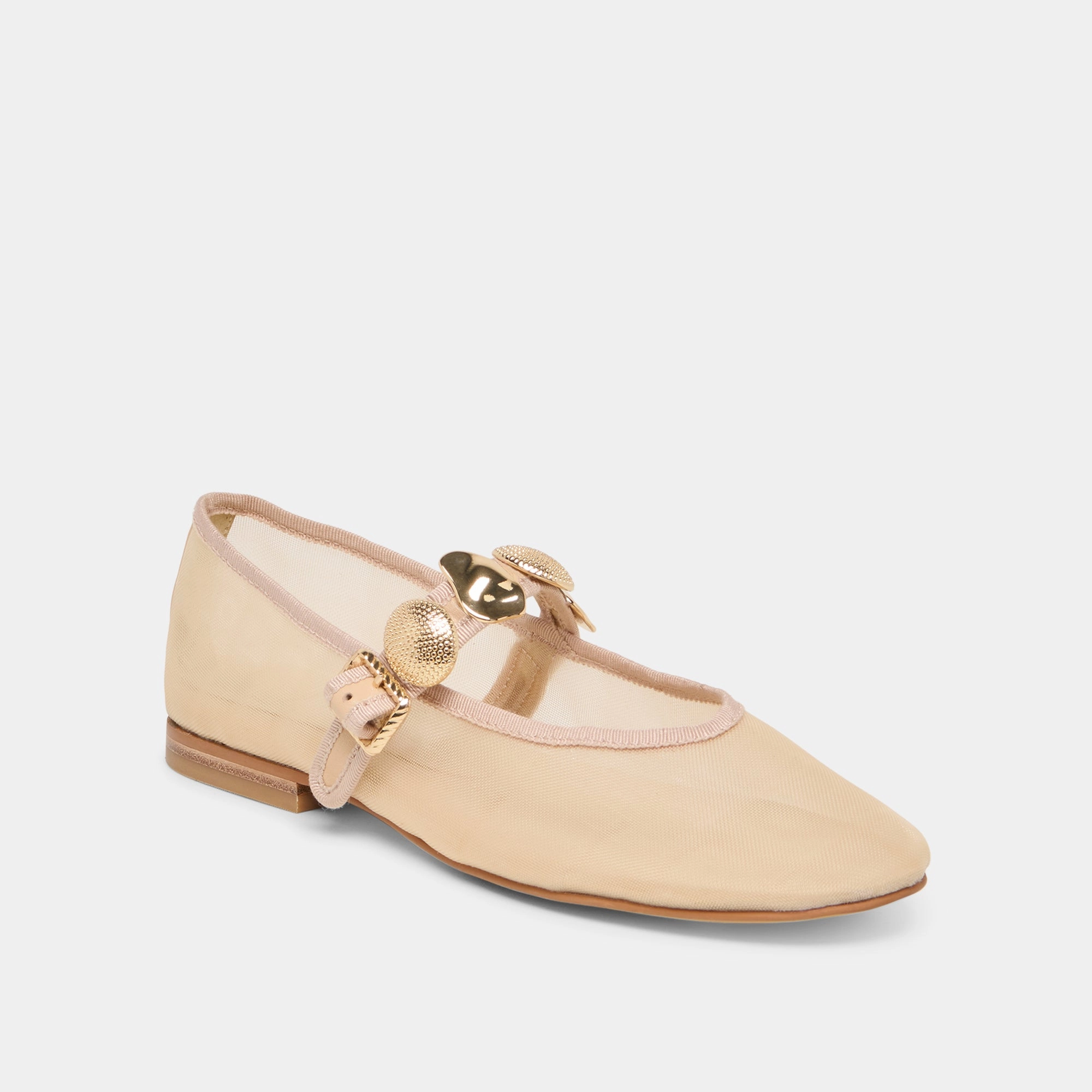 RELAN MESH BALLET FLATS FRENCH VANILLA MESH Romance Walk