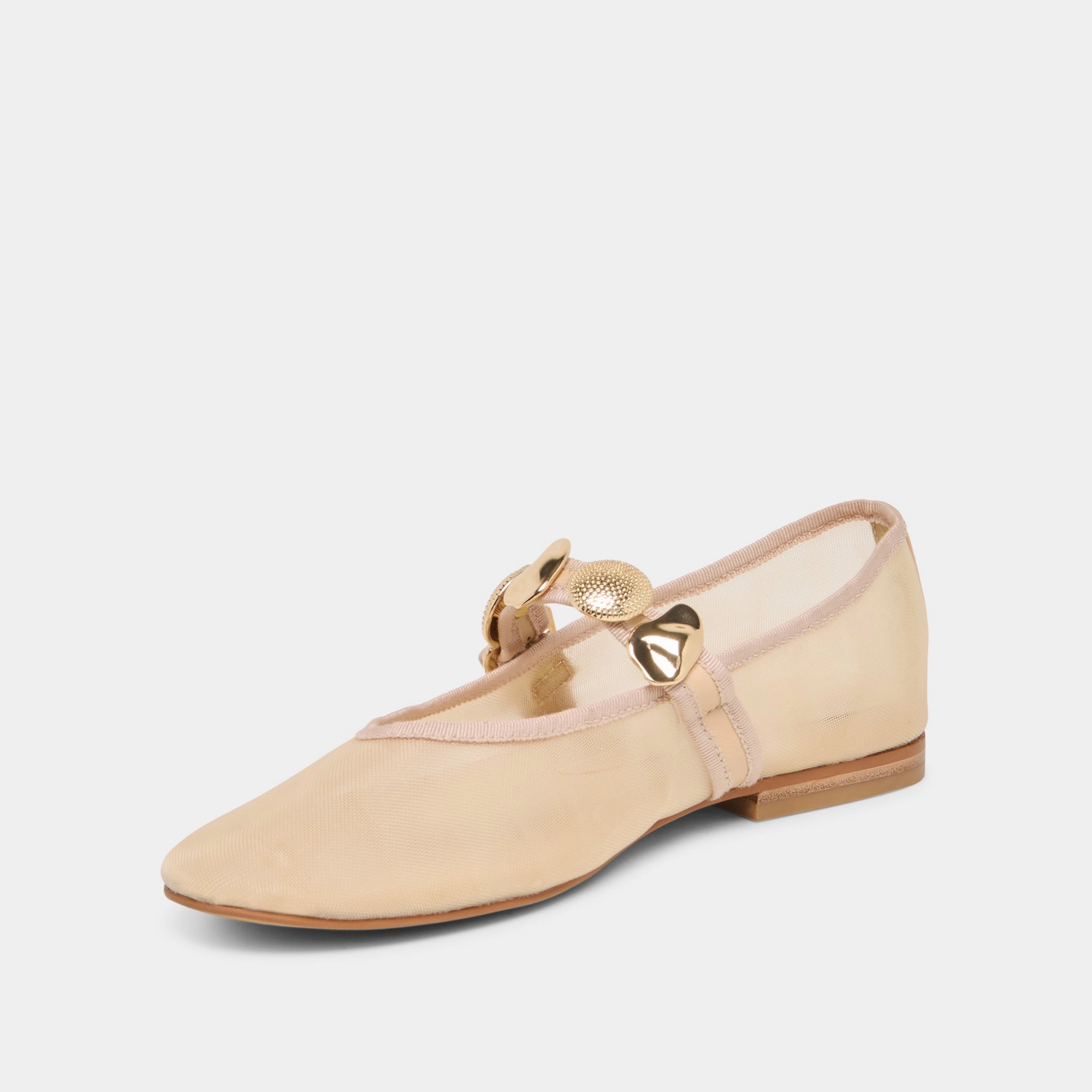 RELAN MESH BALLET FLATS FRENCH VANILLA MESH Secure fit Harvest Day