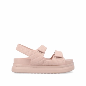 Footwear for All DEBBY DOUBLE STRAP SANDALS IN VEGAN LEATHER