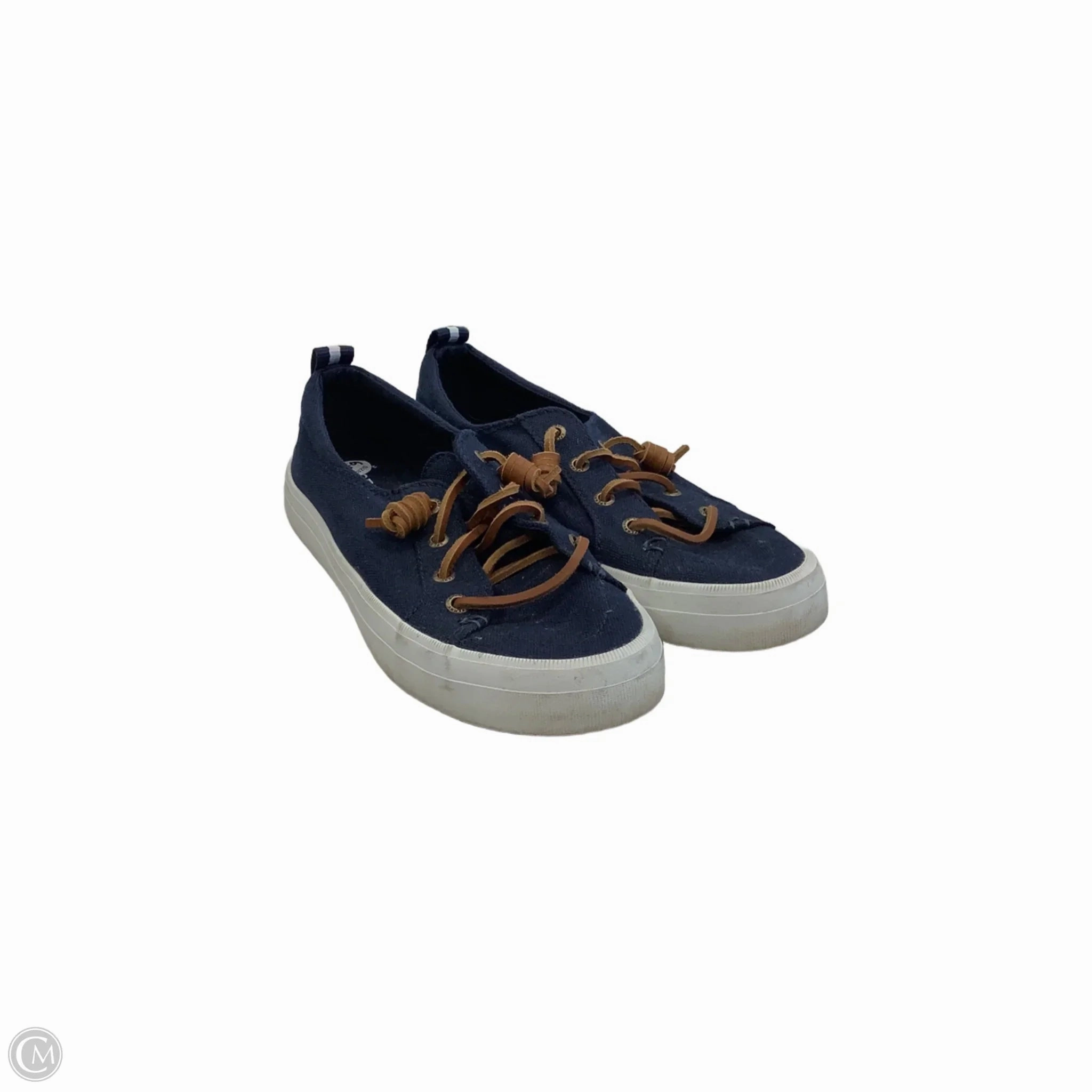 Trendy Sophisticated Look Shoes Sneakers By Sperry In Blue, Size: 6.5
